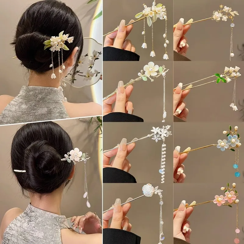 Vintage Fashion In Chinese - Elegant Chinese Style Hair Accessories Vintage