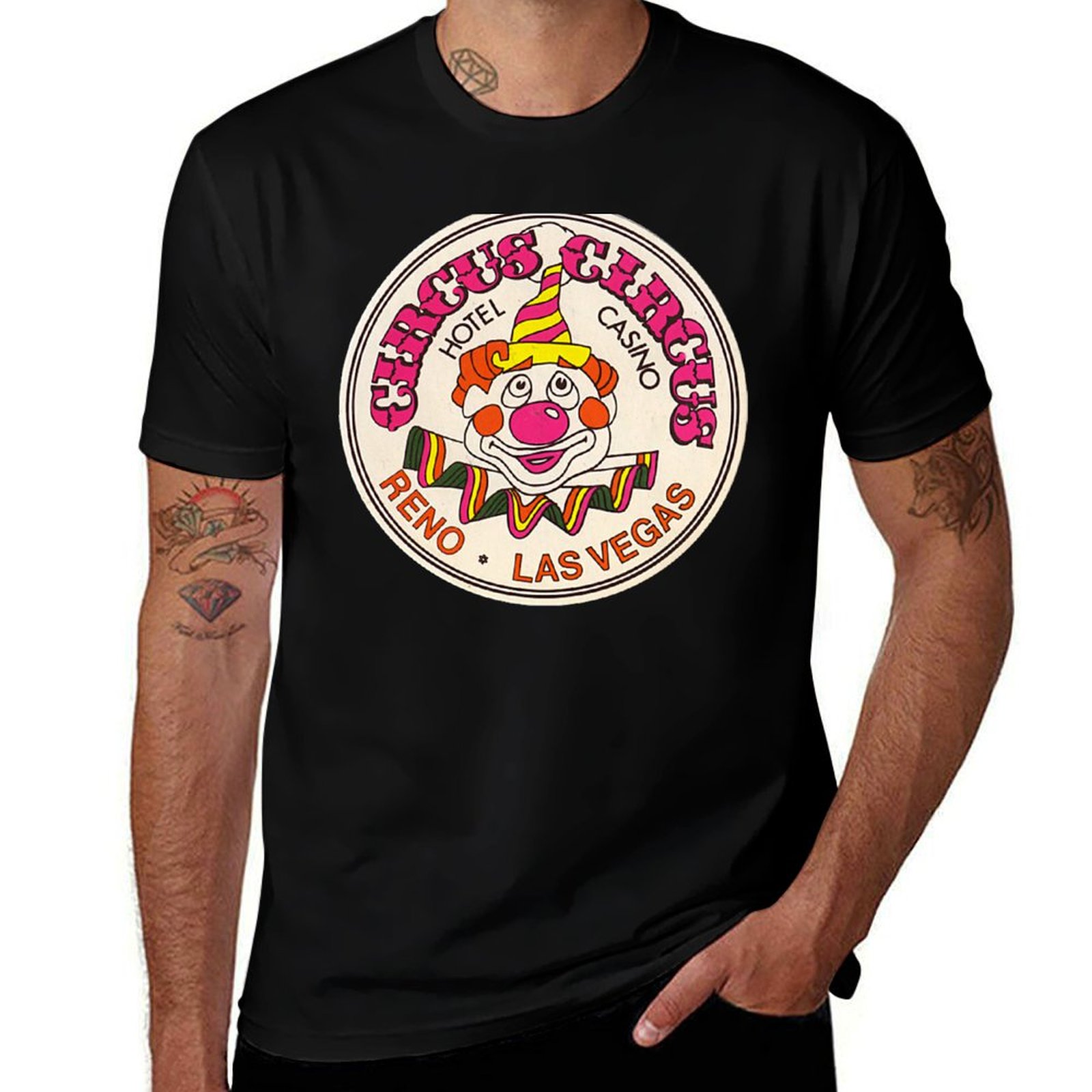 Vintage Vegas Fashion - Circus Circus Casino Hotel Vintage Clown