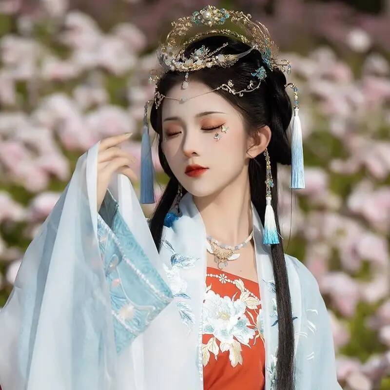 Chinese Hanfu Hair Crown Women - огляд і ціна Vintage Fashion In Chinese