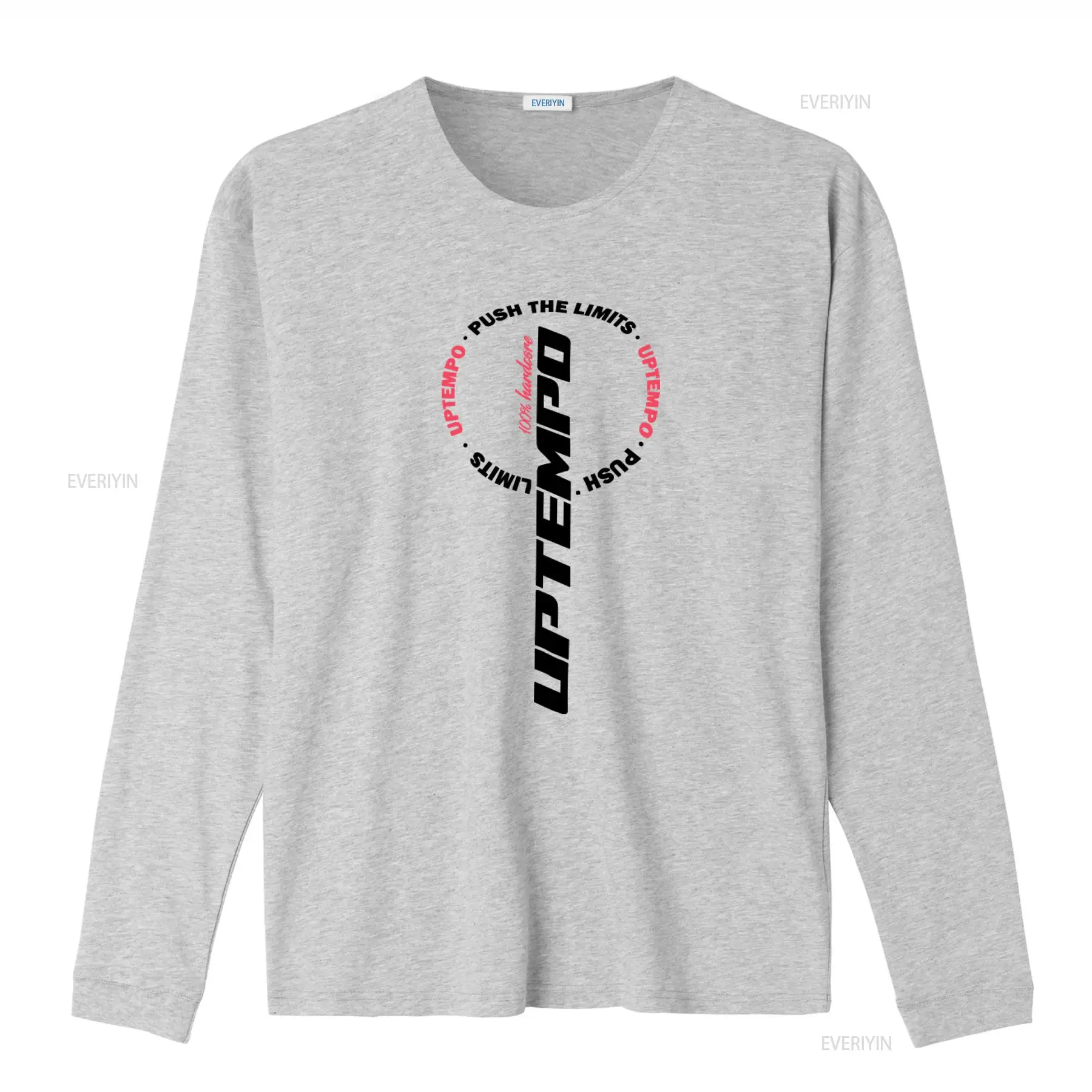 Men's UPTEMPO T Shirt Round De - огляд і ціна Vintage Fashion Logo