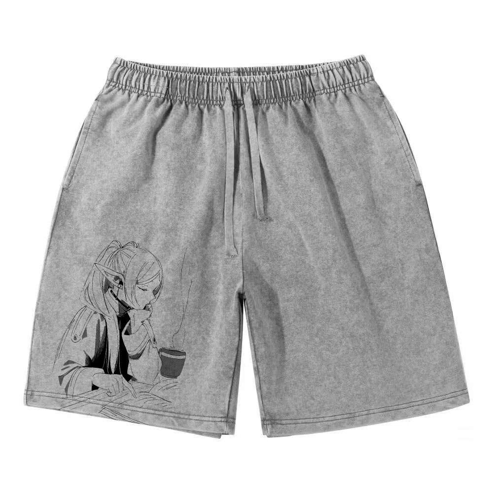 Anime Frieren Shorts Vintage W - огляд і ціна Vintage Fashion Model
