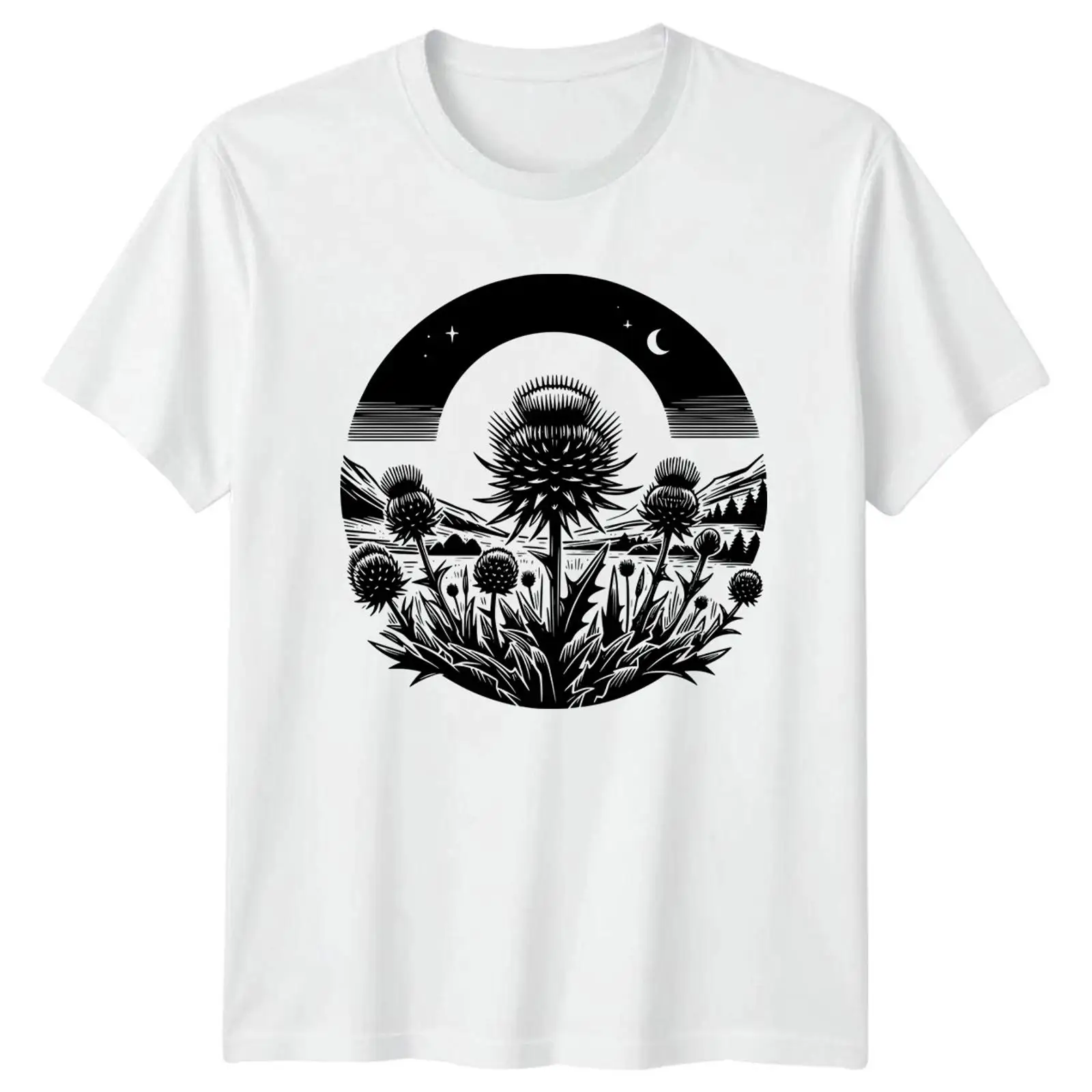 Scottish Thistle Landscape Her - огляд і ціна Vintage Fashion Herren
