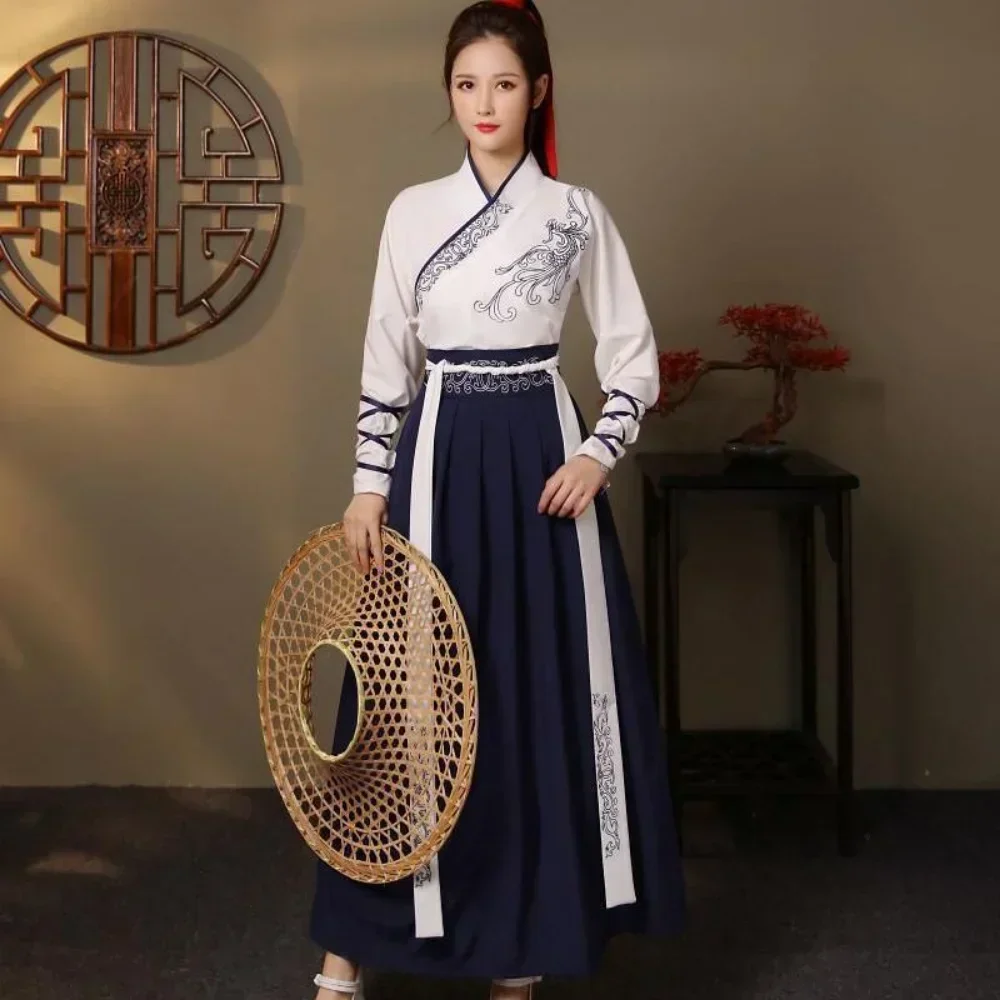 Modern Hanfu Women Top Skirt 2 - огляд і ціна Vintage Fashion In Chinese