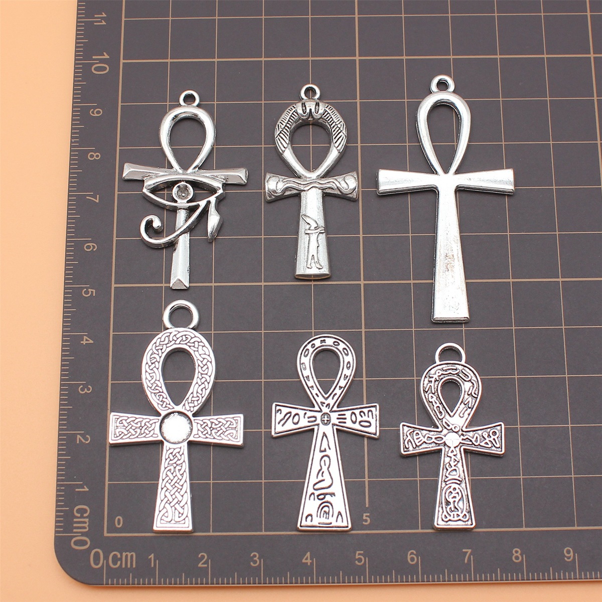 6pcs Antique Silver Color Key  - огляд і ціна Vintage Fashion Collection
