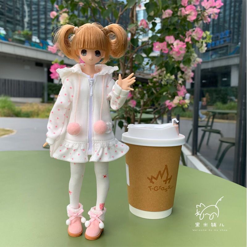 1/6 BJD Doll Clothes Rabbit Po - огляд і ціна Vintage Fashion Outfit