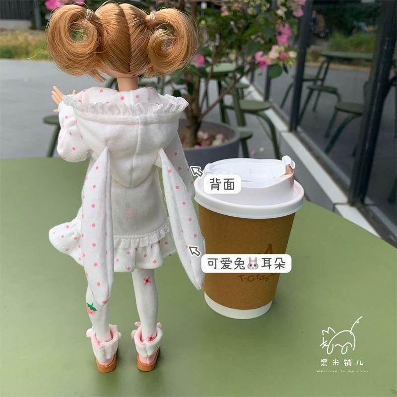 1/6 BJD Doll Clothes Rabbit Po - огляд і ціна Vintage Fashion Outfit