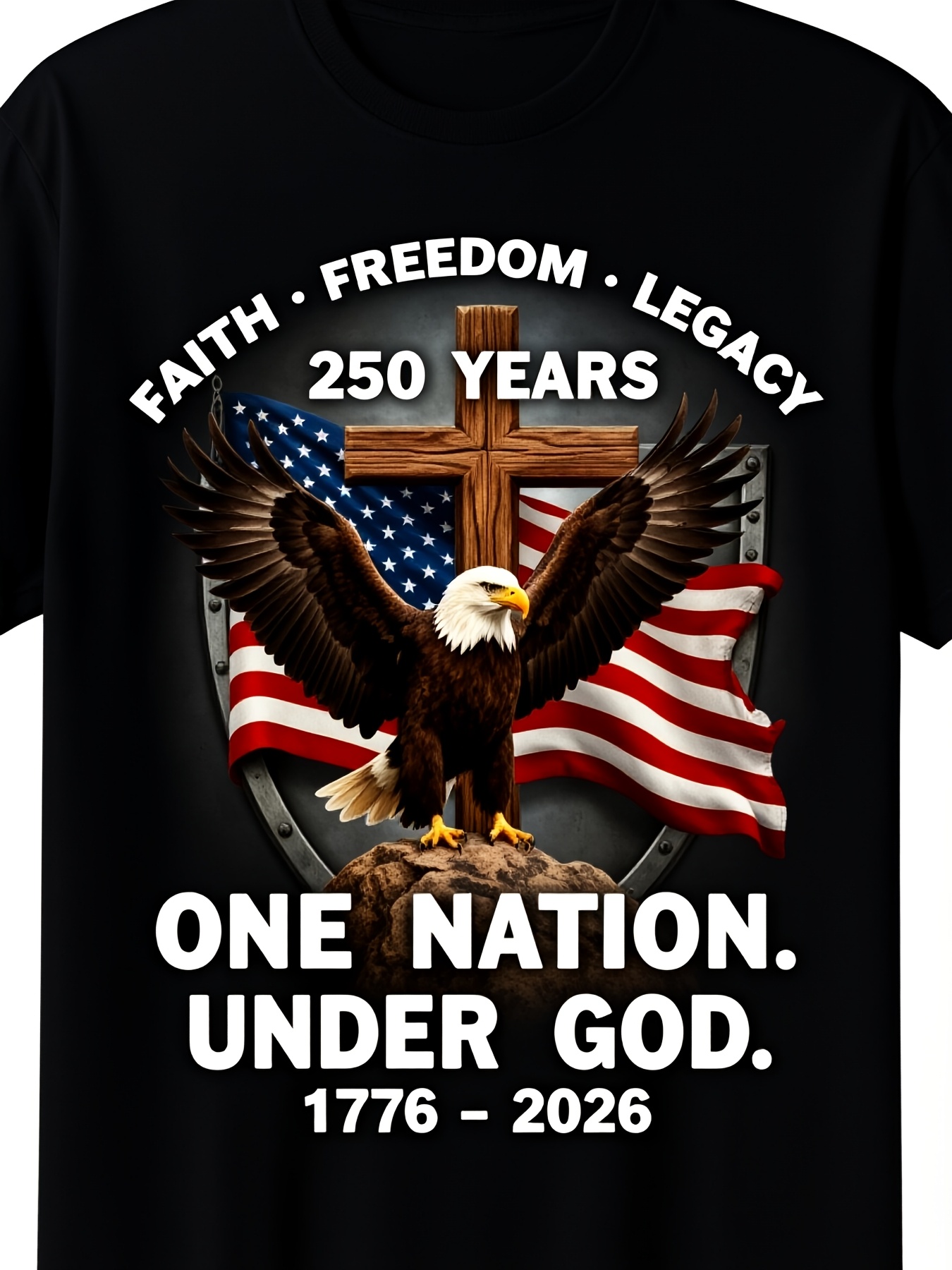 U.S. 250th Anniversary T-shirt - огляд і ціна Vintage Fashion History