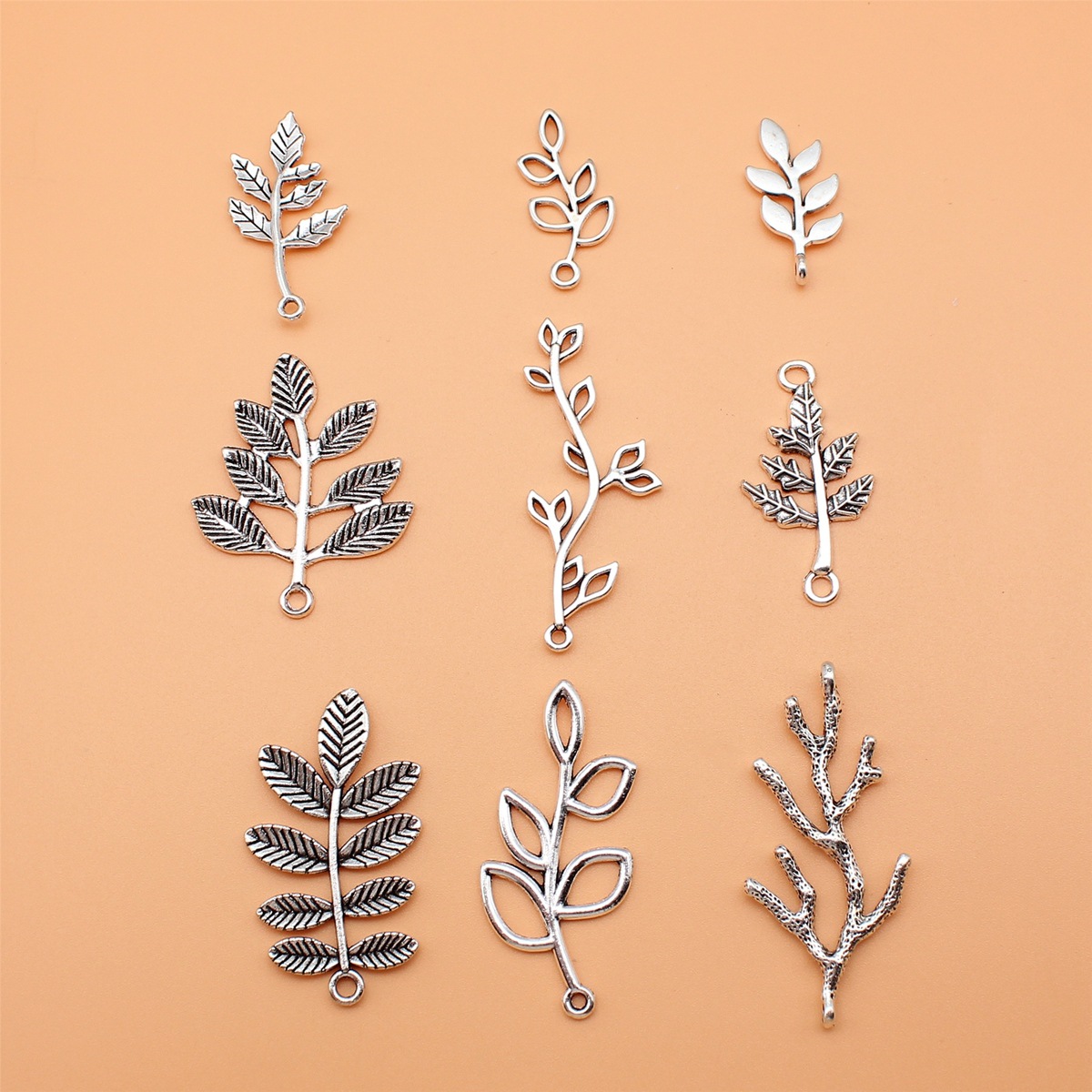 9pcs Antique Silver Color Bran - огляд і ціна Vintage Fashion Collection