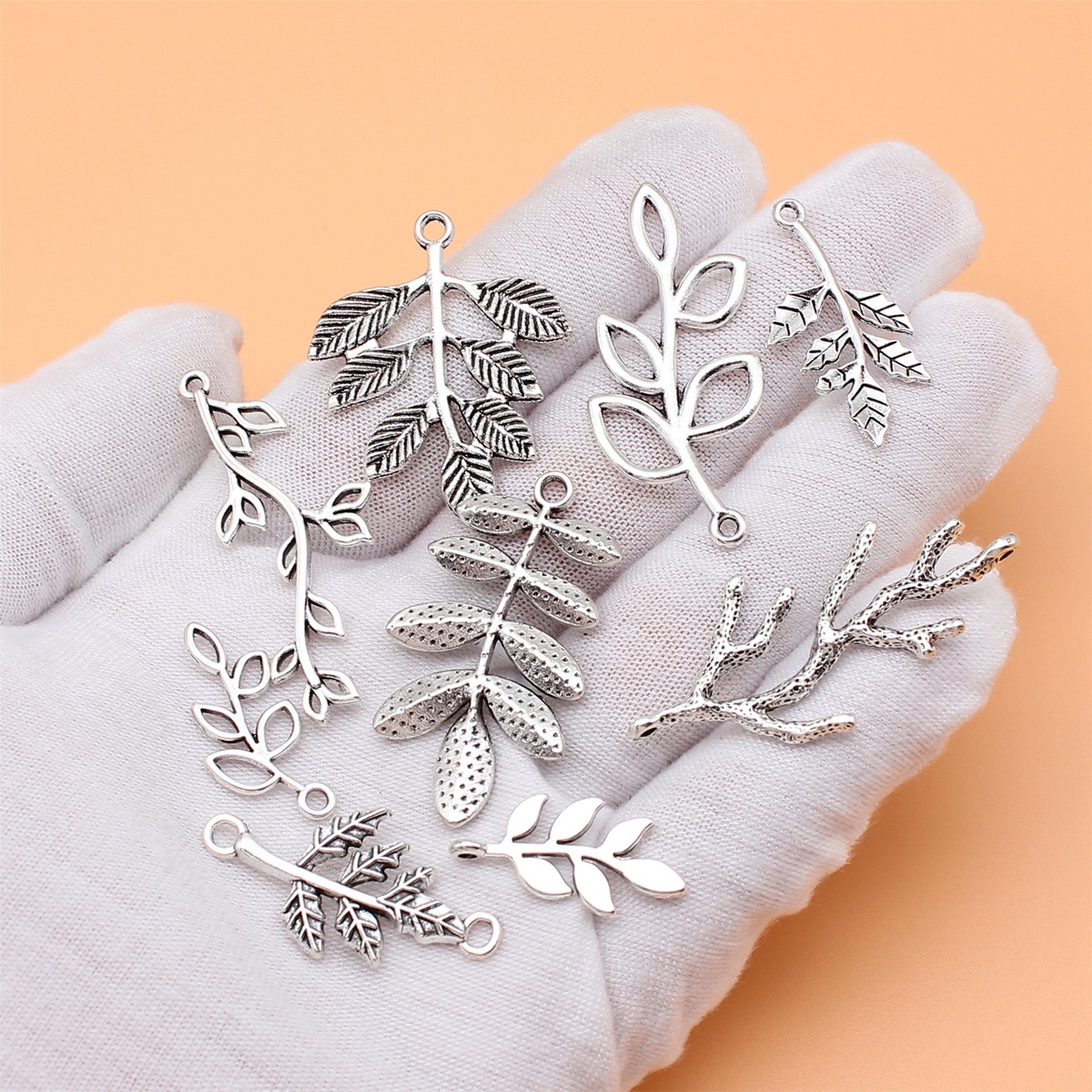 9pcs Antique Silver Color Bran - огляд і ціна Vintage Fashion Collection