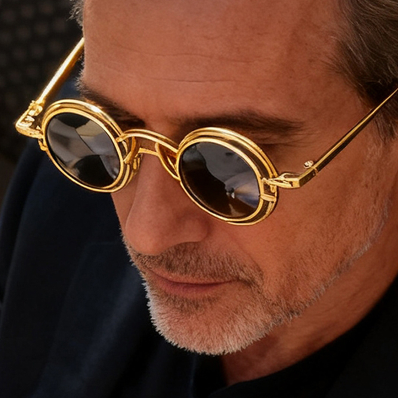 Metal Rotundity Punk Sunglasse - огляд і ціна Vintage Fashion Vogue
