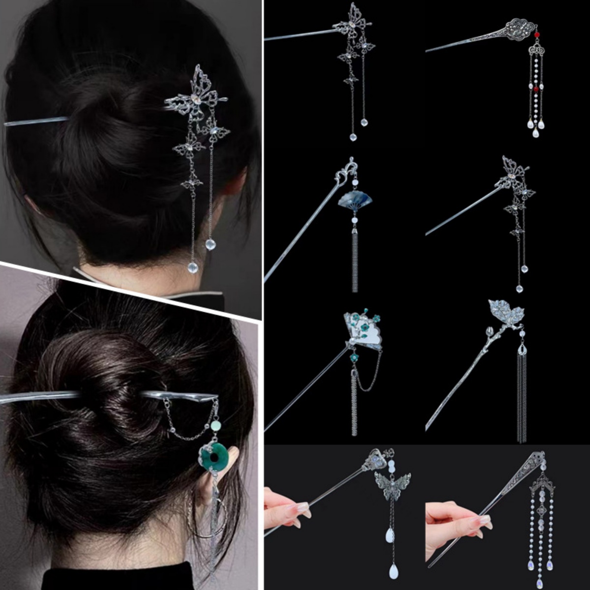 18cm Chinese Style Hairpin Ele - огляд і ціна Vintage Fashion In Chinese
