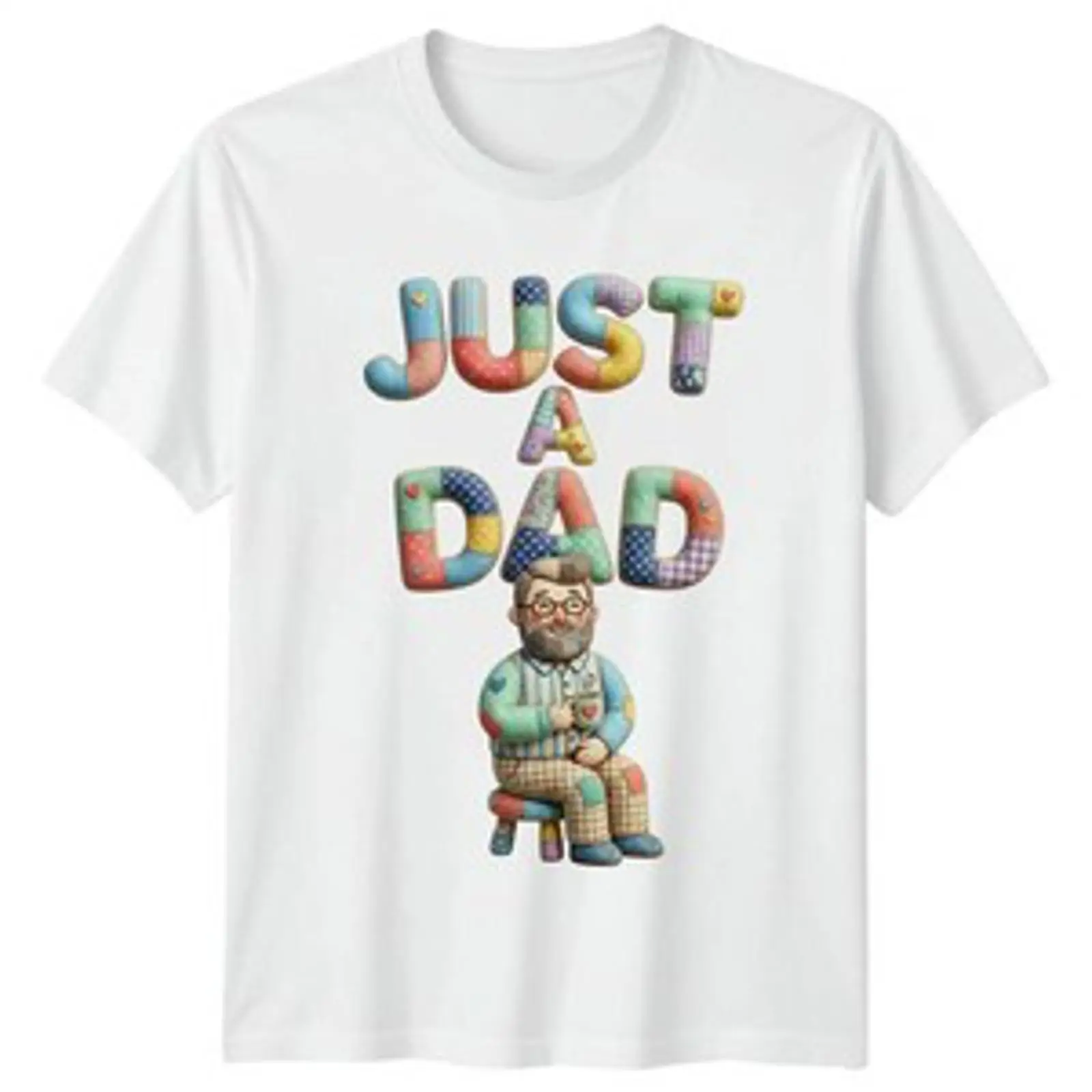 Just A Dad Herren T Shirt Vate - огляд і ціна Vintage Fashion Herren