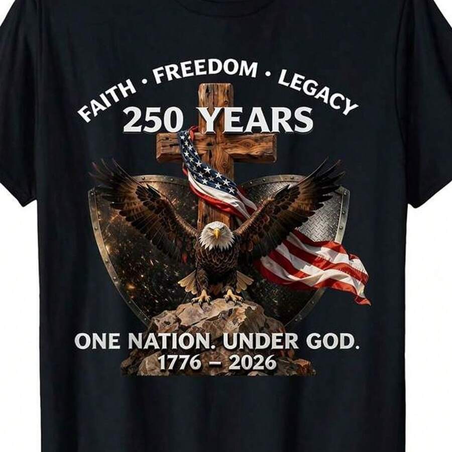 USA 250th Anniversary T-Shirt  - огляд і ціна Vintage Fashion History