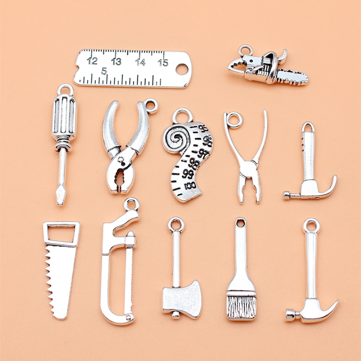 12pcs Antique Silver Color Too - огляд і ціна Vintage Fashion Collection