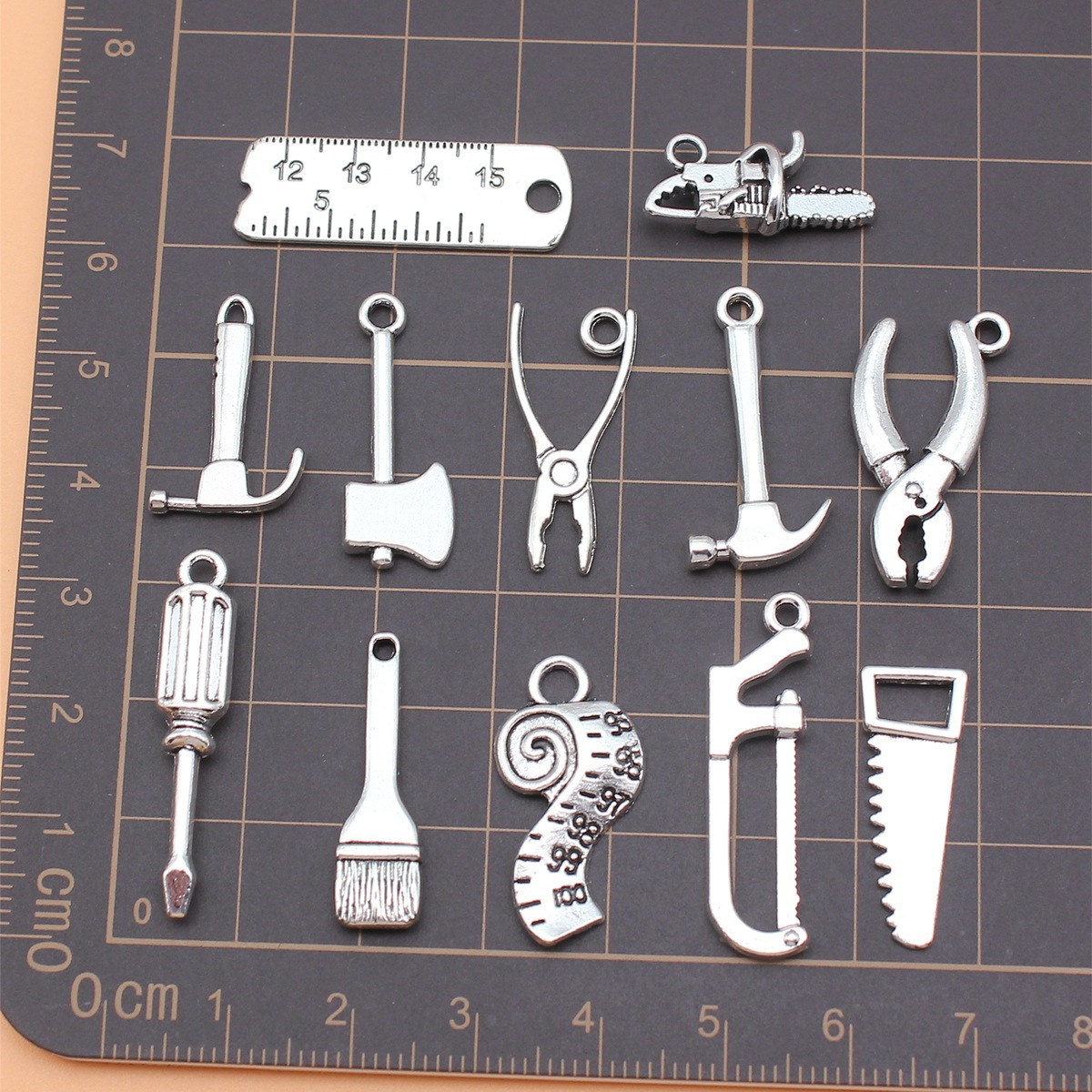 12pcs Antique Silver Color Too - огляд і ціна Vintage Fashion Collection