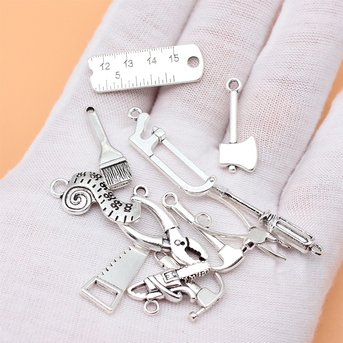 12pcs Antique Silver Color Too - огляд і ціна Vintage Fashion Collection